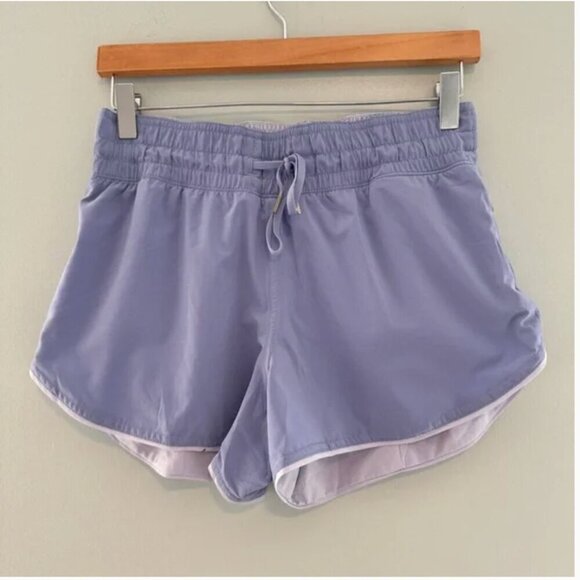 Lululemon Choose a Side Short Reversible Serene Blue‎ White size 14 - Picture 4 of 7